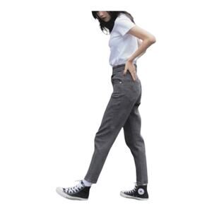 Levi’s SilverTab Mom Jeans In Charcoal Wash